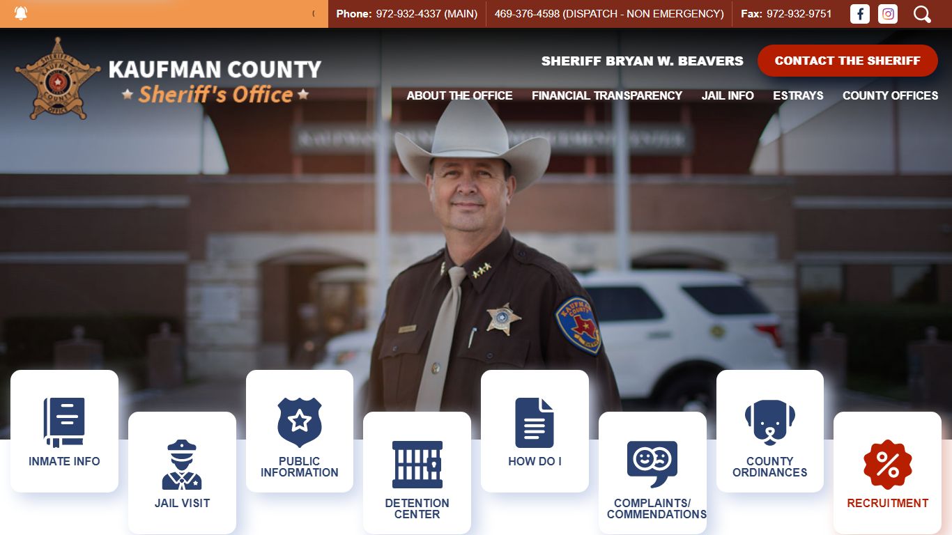 Home | Kaufman CO. Sheriff